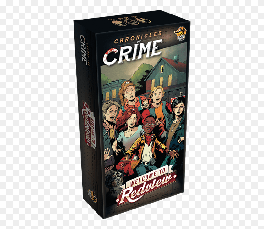 375x668 Chronicles Of Crime Welcome To Redview, Poster, Advertisement, Person HD PNG Download