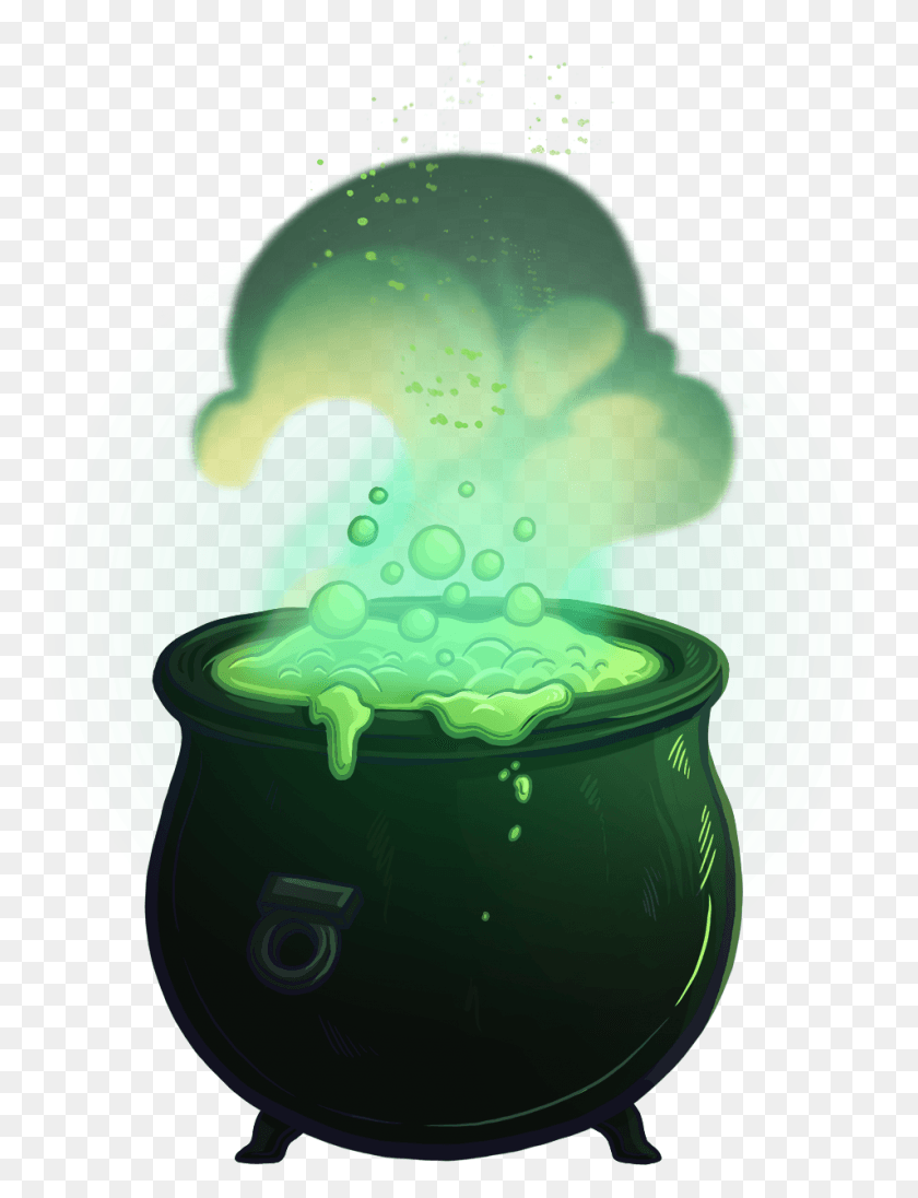 954x1268 Chrono Cauldron Transparent Cauldron, Green, Bubble, Pot HD PNG Download
