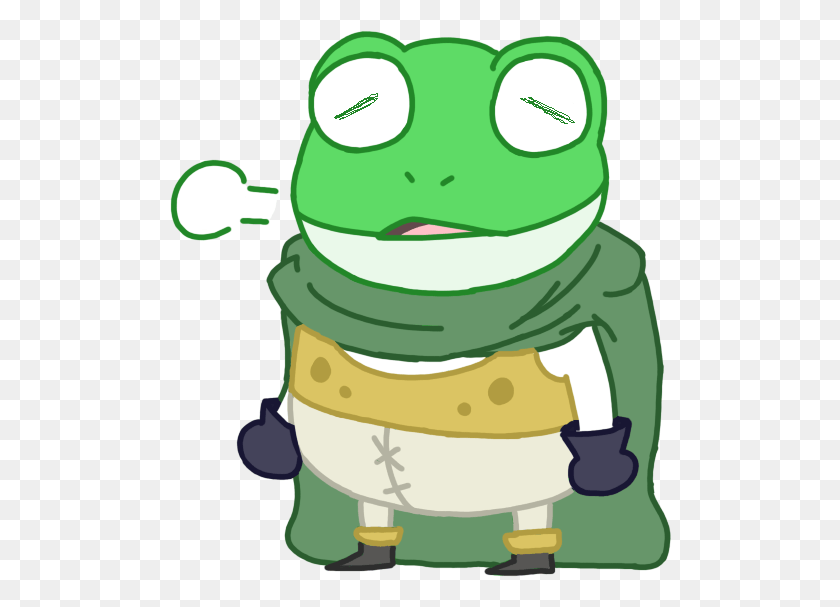 502x547 Chrono Trigger Aka Froggo And Da Crew Toad, Green, Animal, Amphibian HD PNG Download