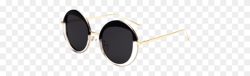 434x196 Chronograph Fendi Sunglasses Runway Michael Clothing Circle, Accessories, Accessory, Glasses HD PNG Download