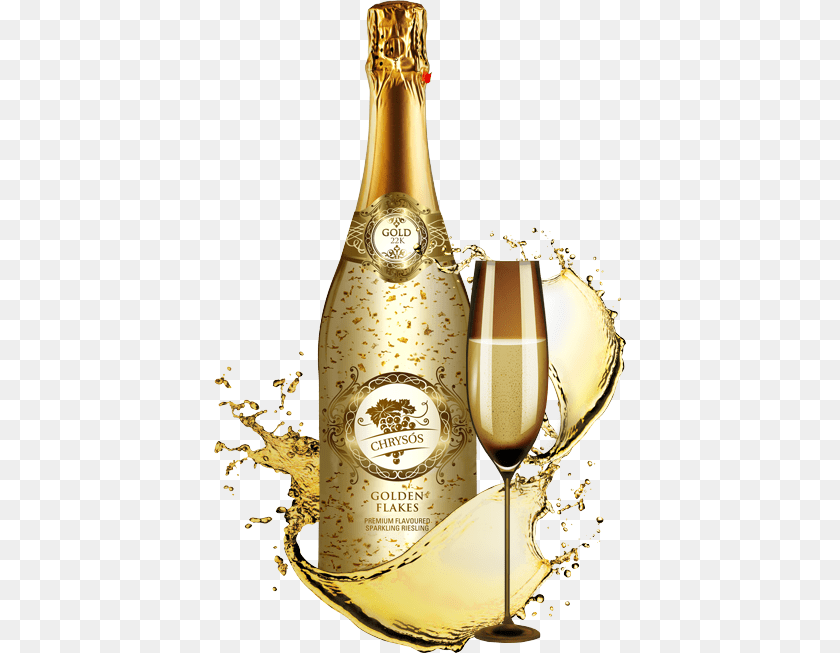 412x653 Chryss Gold Champagne Bottle, Alcohol, Beer, Beverage, Liquor Transparent PNG