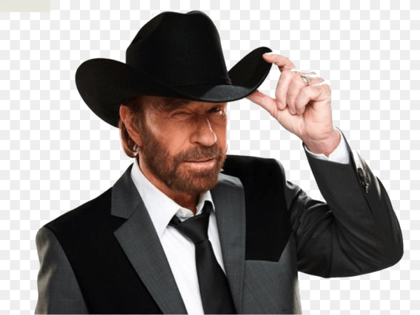 1112x834 Chuck Norris, Clothing, Formal Wear, Hat, Suit Sticker PNG