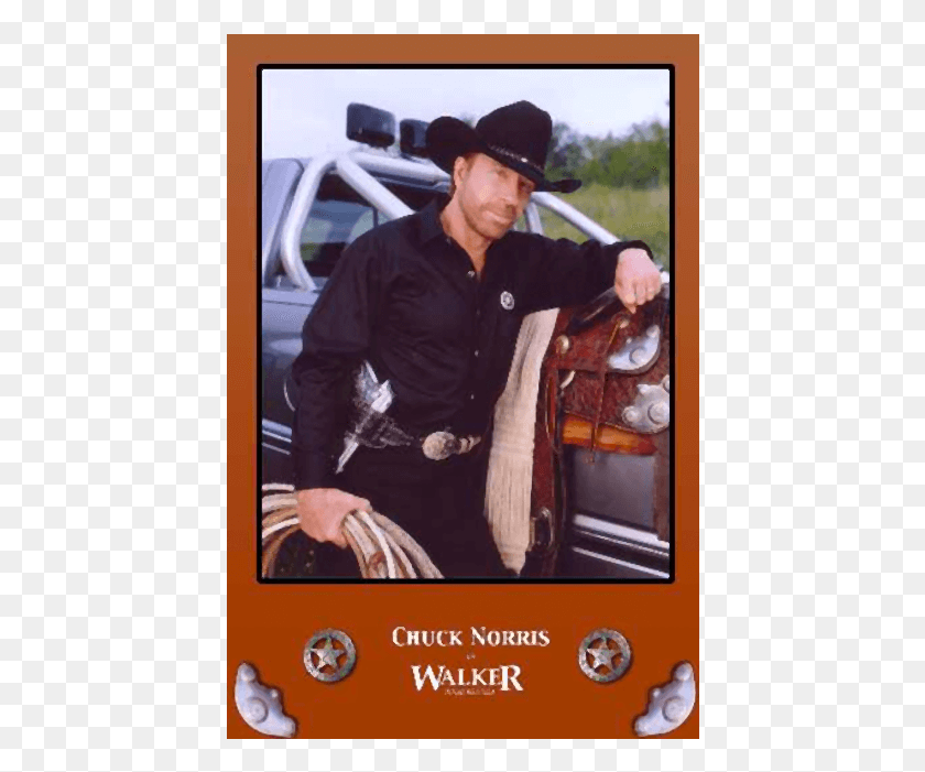 430x641 Chuck Norris Phone Call Clip Art Chuck Norris Texas Ranger, Clothing, Apparel, Person HD PNG Download