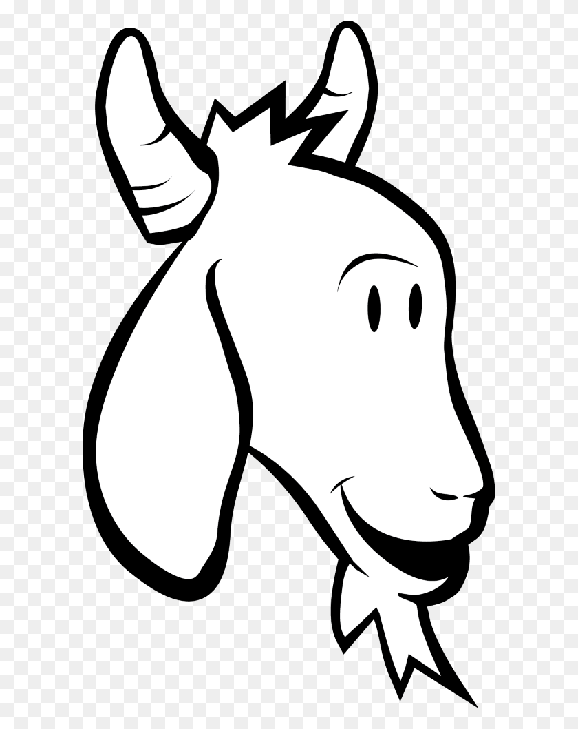 600x998 Chuckling Goat Face, Label, Text HD PNG Download