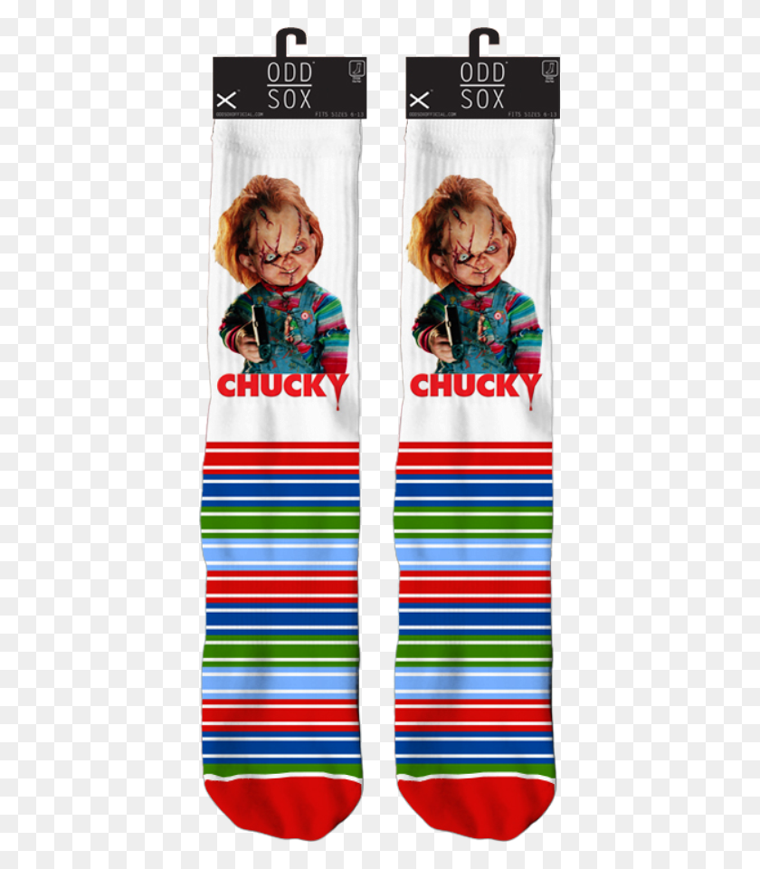 399x900 Chucky Child39S Play Socks Girl, Одежда, Рукав, Флаг Png Скачать