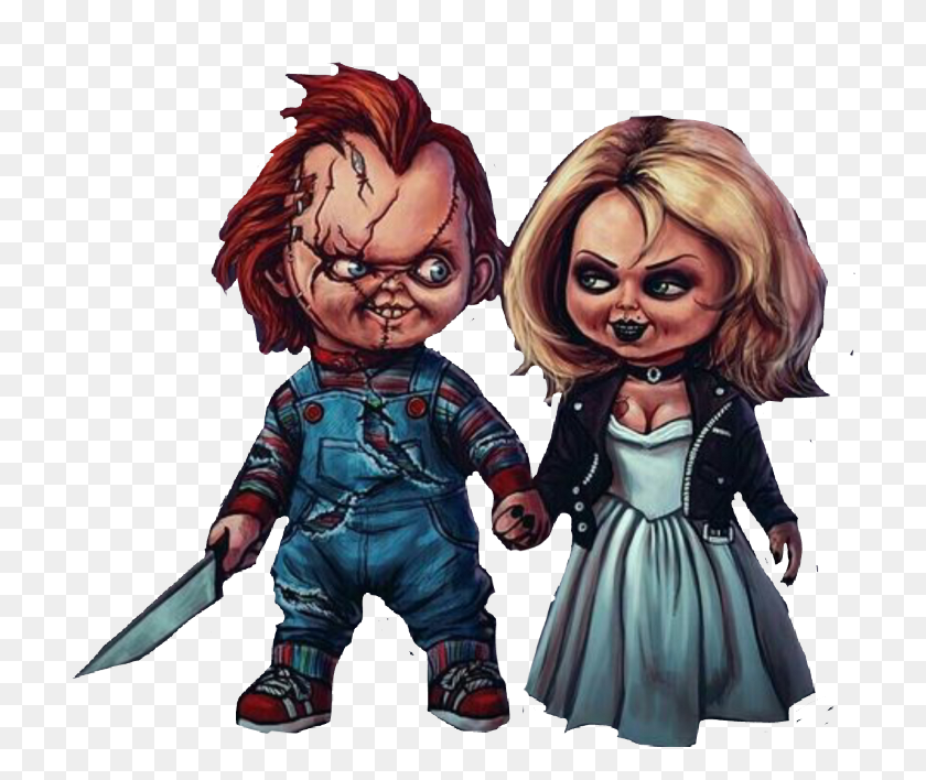 712x648 Chucky Sticker Chucky, Person, Human, Toy HD PNG Download