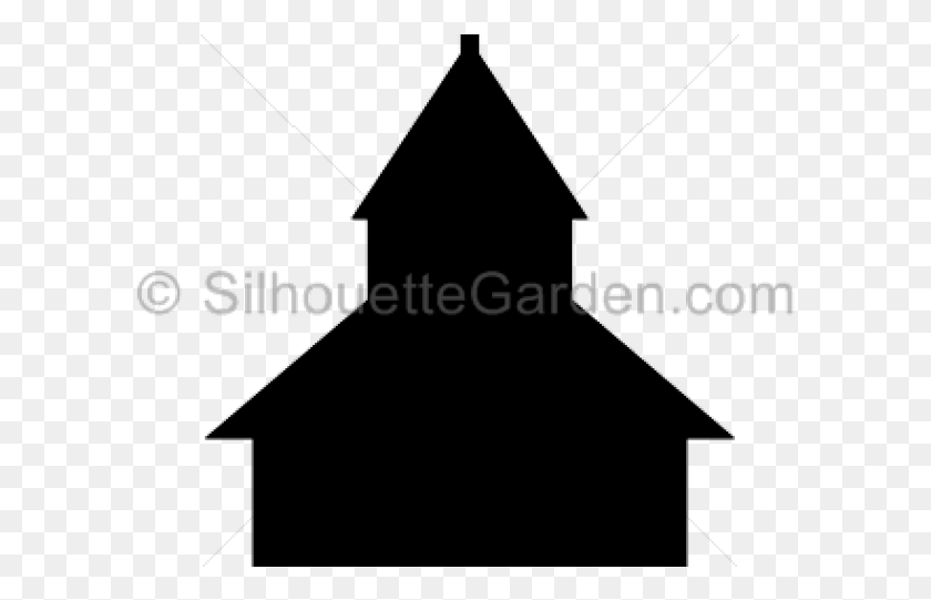 595x481 Church Clipart Garden Copyright Sign, Triangle, Outdoors, Tree HD PNG Download