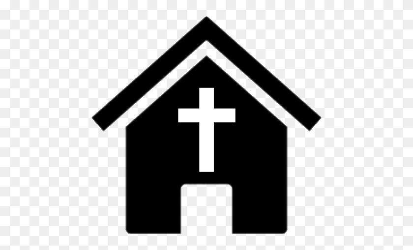 473x449 Church Icon Clip Art, Symbol, Cross, Architecture HD PNG Download
