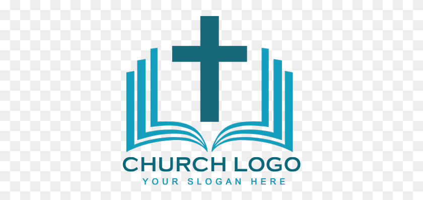 355x337 Church Logo Church Logo Bible, Cross, Symbol, Poster HD PNG Download