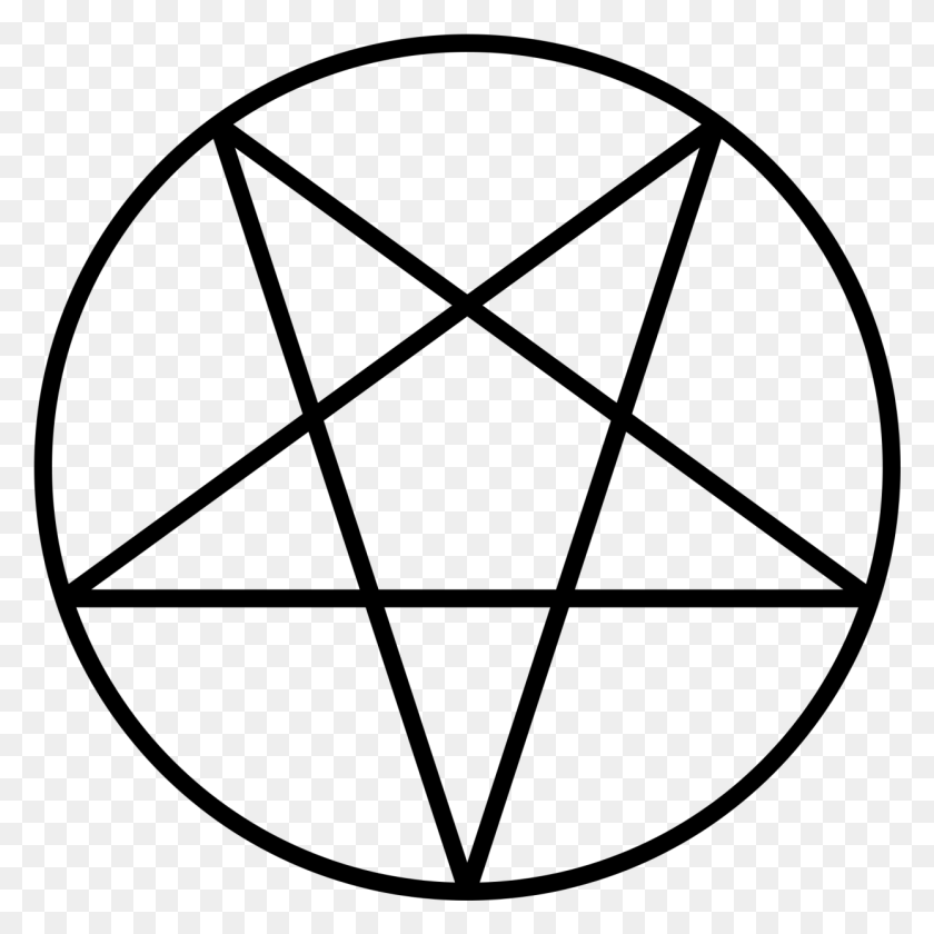 1243x1243 Church Of Satan Pentagram Satanism Sigil Of Baphomet Satan Pentagram, Gray, World Of Warcraft HD PNG Download