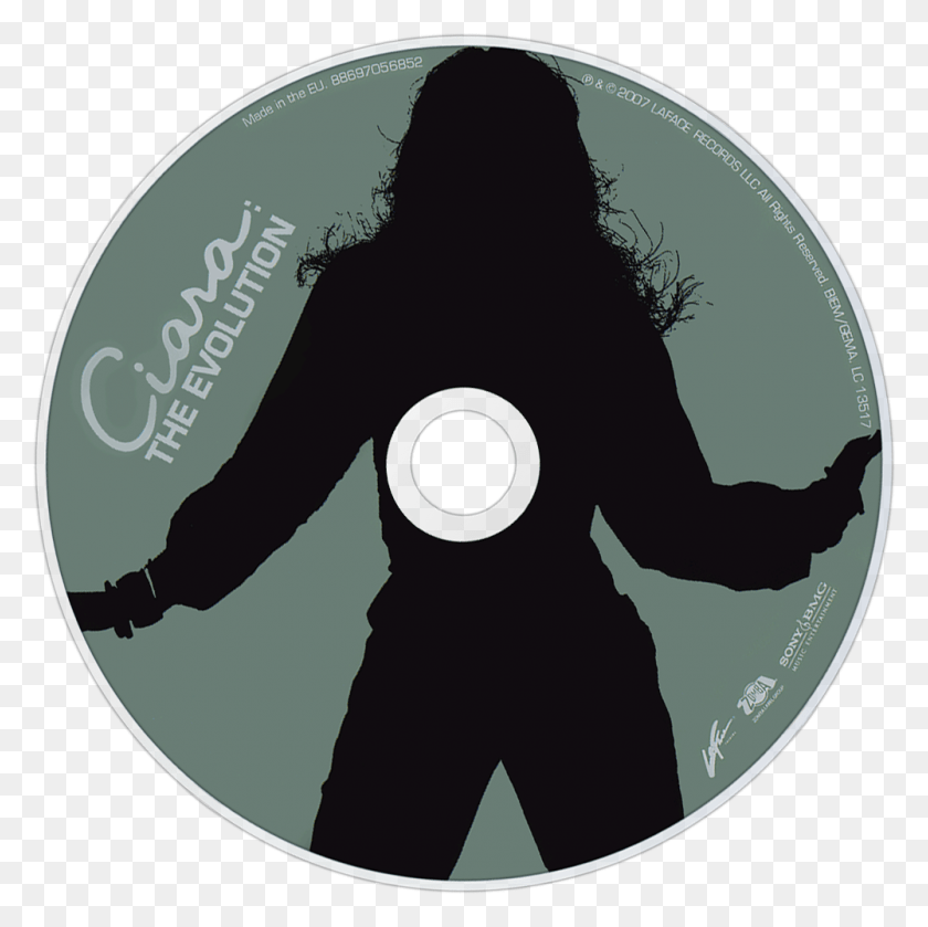 1000x1000 Ciara The Evolution Cd Disc Image Circle, Person, Human, Photography HD PNG Download