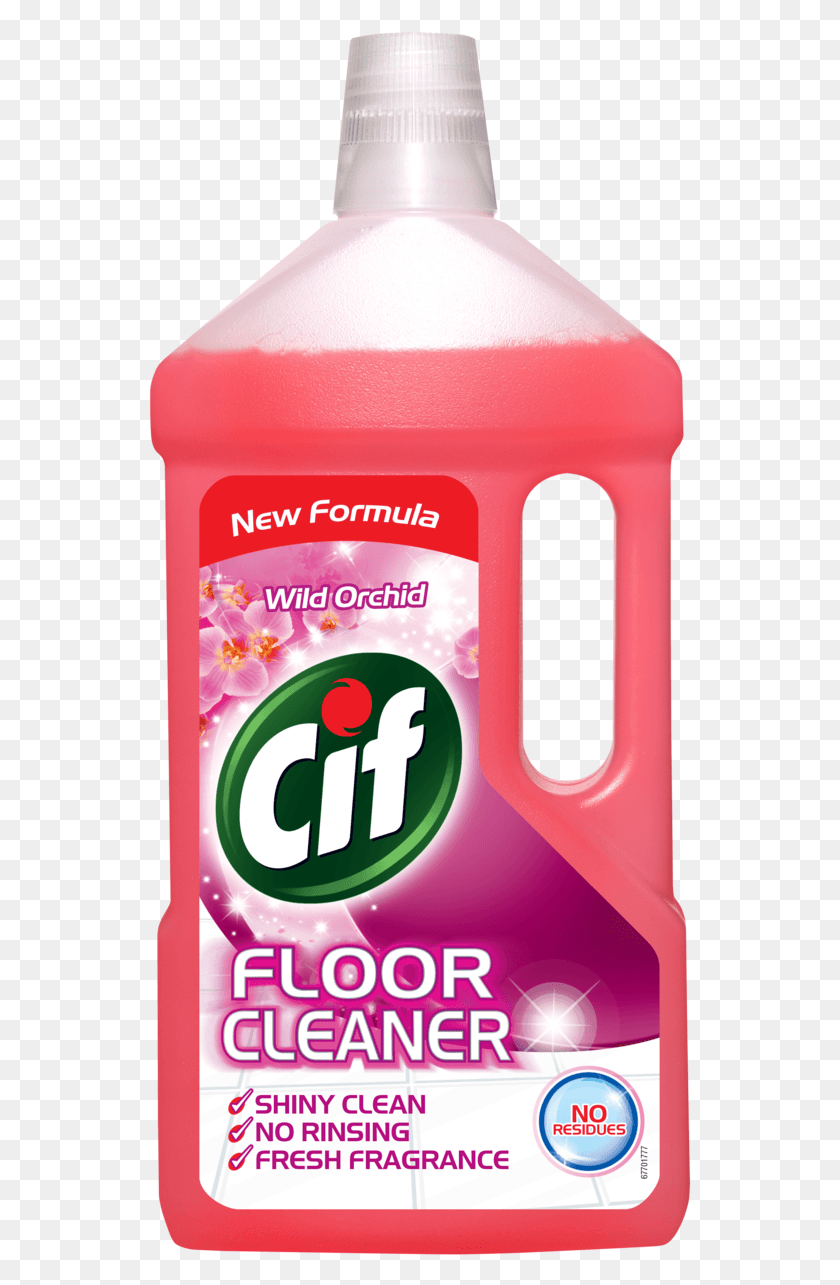 543x1225 Cif Floor Cleaner, Gum, Bottle, Text HD PNG Download