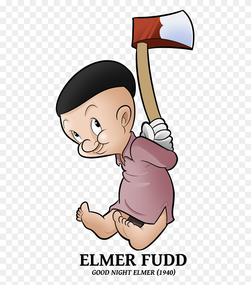 469x891 Cigar Clipart Smoke Trail Looney Tunes Elmer Fudd Transparent, Person, Human, Baby HD PNG Download