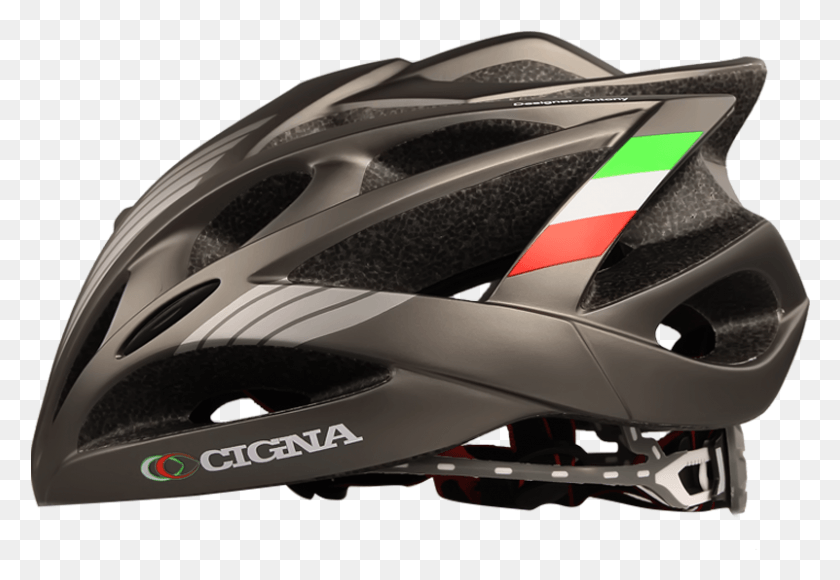 801x535 Cigna Riding Helmet Mountain Bike Helmet One Piece Bicycle Helmet, Clothing, Apparel, Crash Helmet HD PNG Download