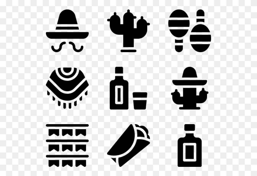 541x517 Cinco De Mayo Date Time Venue Icon, Gray, World Of Warcraft HD PNG Download