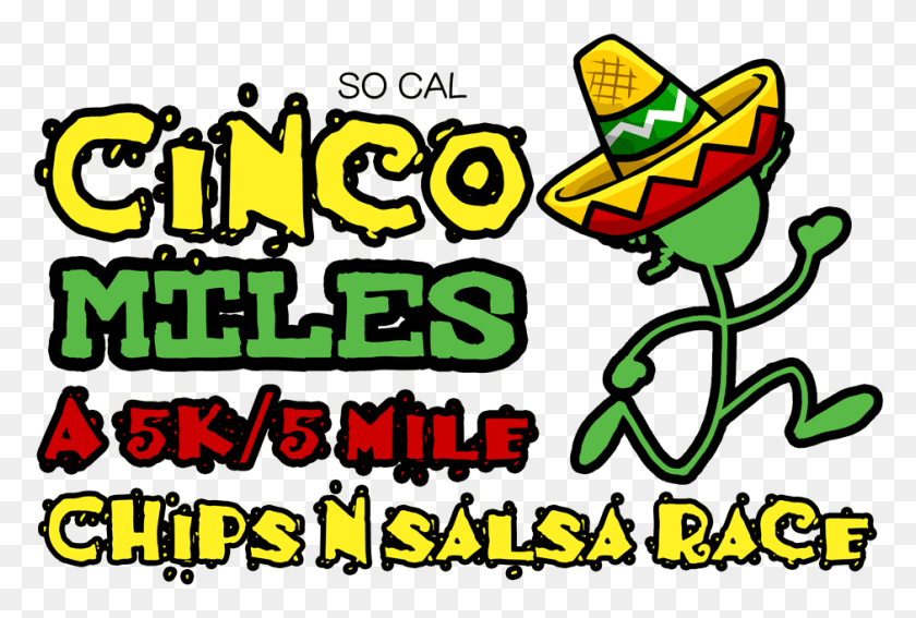940x611 Cinco De Miles 5k Amp 5 Miles Huntington State Beach, Text, Clothing, Apparel HD PNG Download