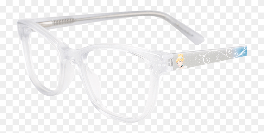 735x365 Cinderella 03 Le Plastic, Glasses, Accessories, Accessory HD PNG Download