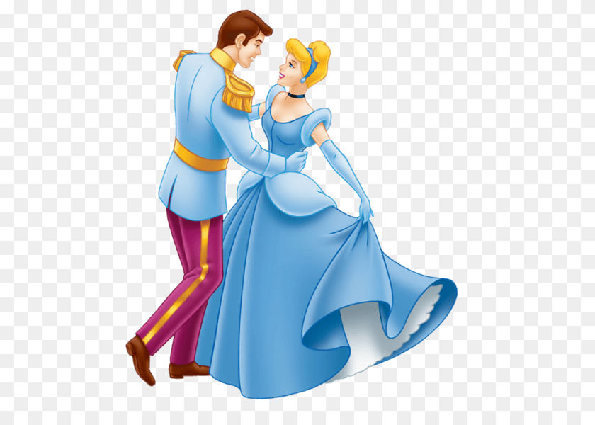 600x600 Cinderella And Prince Clipart Clip Art Disney Princesses, Adult, Publication, Person, Female Transparent PNG