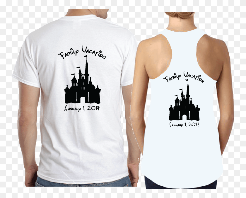 765x616 Cinderella Castle Silhouette For Kids, Clothing, Apparel, T-shirt HD PNG Download