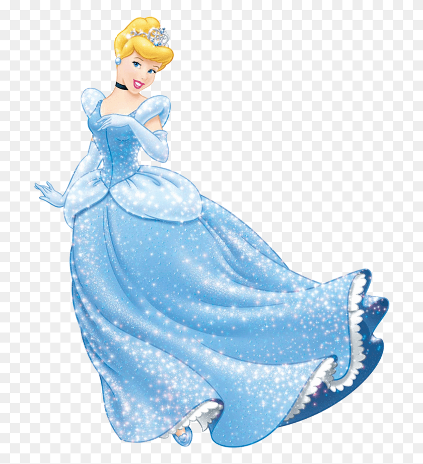 710x861 Cinderella Clipart Clipart Disney Images Of Cinderella And Charming, Doll, Toy, Figurine HD PNG Download