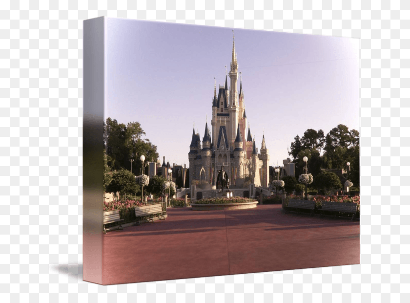 650x560 Cinderella S By Tritch Walt Disney World, Spire, Tower, Arquitectura Hd Png