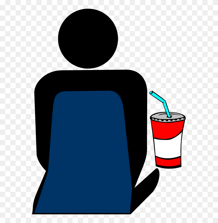 599x800 Cinema 3 Person With Soft Drink Drink Clip Art, Beverage, Coffee Cup, Cup HD PNG Download