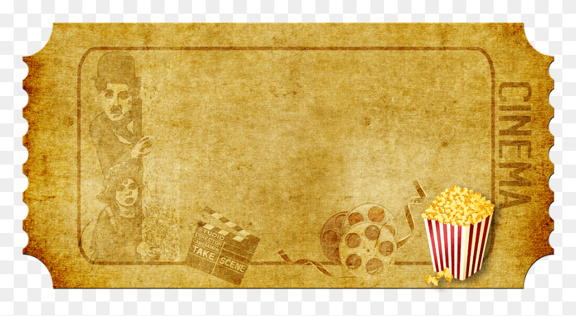 891x459 Cinema Demolition Map Popcorn Film Roll Transparent Movie Ticket Frames, Rug, Texture HD PNG Download