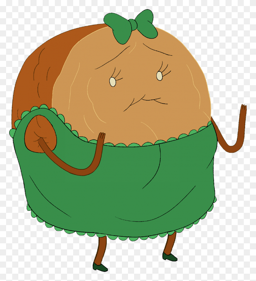 1538x1705 Cinnamon Bun In Dress Adventure Time Cinnamon Bun Girl, Plant, Bag, Food HD PNG Download
