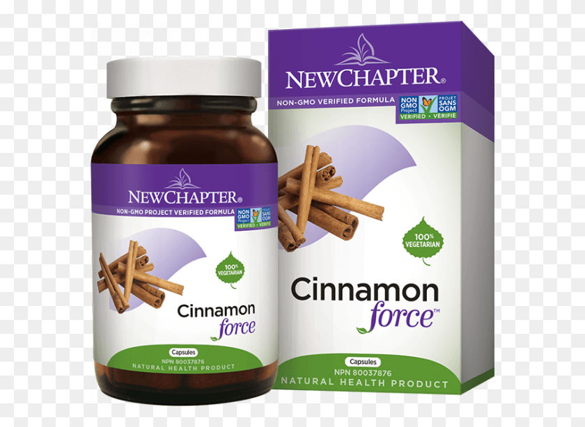 580x554 Cinnamon Force New Chapter Golden Black Seed 30 Vegetarian Capsules, Label, Text, Herbal HD PNG Download