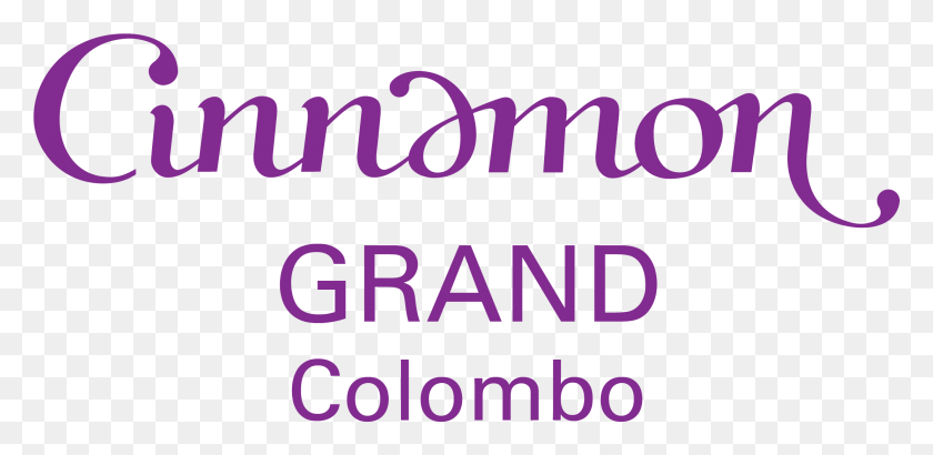 2223x1000 Cinnamon Grand Colombo Cinnamon Grand Colombo Logo, Text, Alphabet, Word HD PNG Download