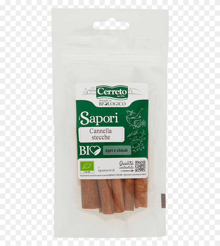 449x881 Cinnamon Sticks Doypack Bratwurst, Plant, Food, Label HD PNG Download