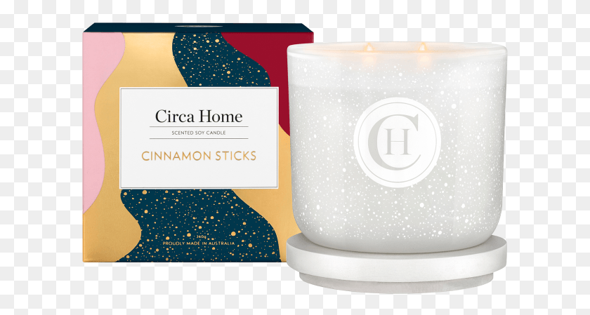607x389 Circa Home Cinnamon Sticks 260g Christmas Soy Candle Candle David Jones, Paper, Snowflake HD PNG Download