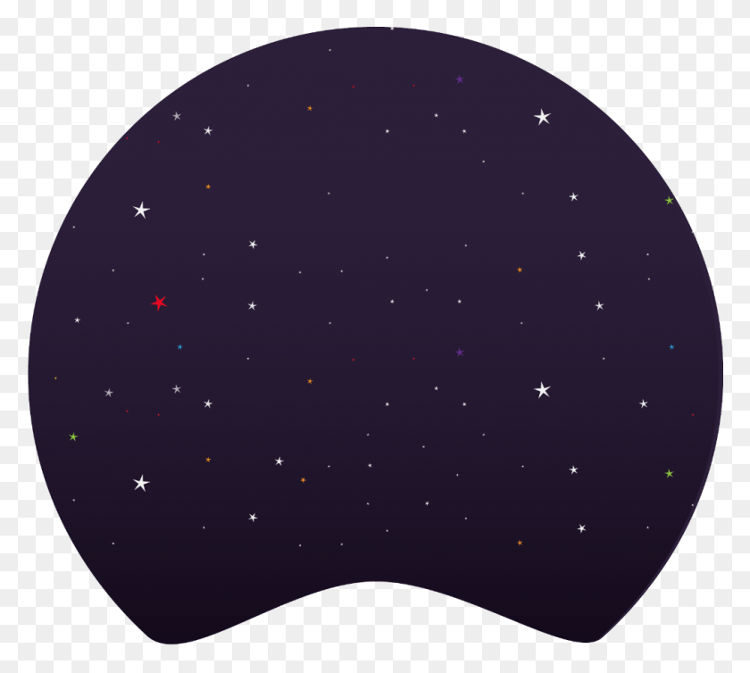 1011x900 Circle, Moon, Outer Space, Night HD PNG Download
