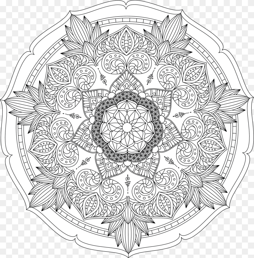 2245x2274 Circle, Art, Doodle, Drawing, Pattern Clipart PNG