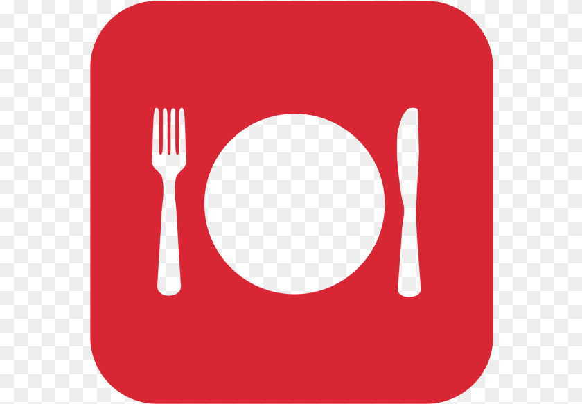 Circle, Cutlery, Fork Sticker PNG