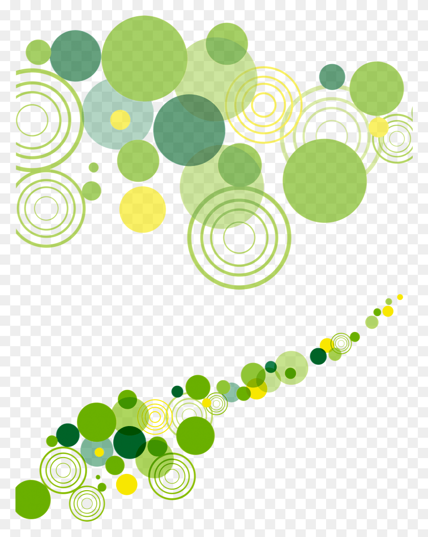 2363x3017 Circle Background Transparent Green Circles Background, Graphics, Pattern HD PNG Download