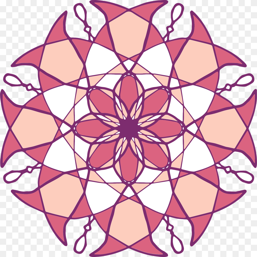 Circle Clipart, Flower, Dahlia, Plant, Pattern Transparent PNG