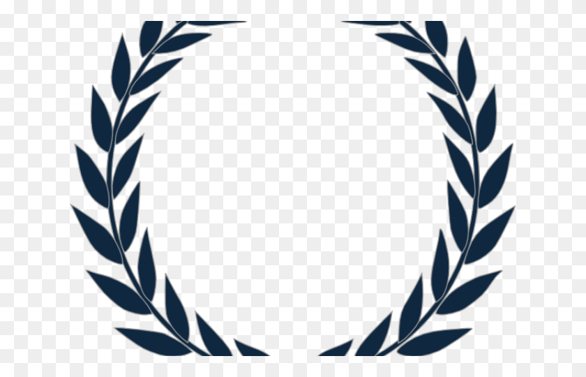 640x480 Circle Clipart Feather Laurel Wreath Vector Psd, Pattern HD PNG Download