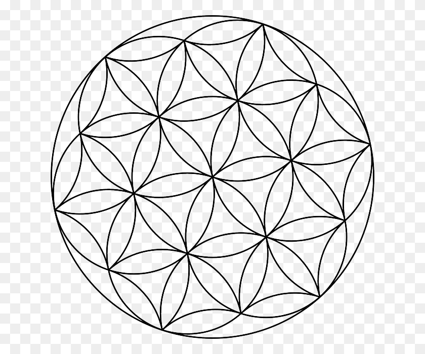 640x640 Circle Design At Getdrawings Com Free For Small Flower Of Life, Pattern, Lamp HD PNG Download