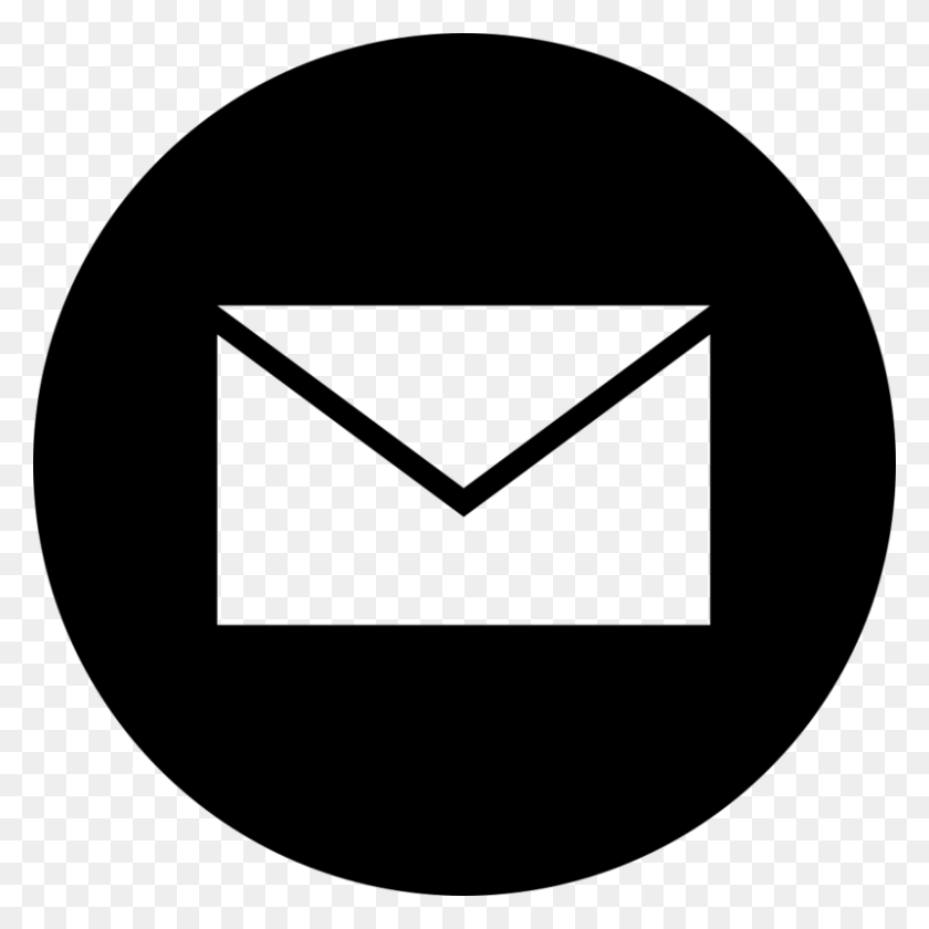 800x800 Circle Emails Icon, Envelope, Mail HD PNG Download