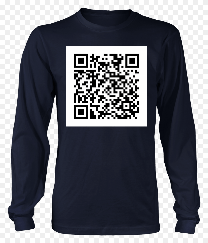 839x992 Circle Game Qr Code Funny Gotcha T Shirt My Daughter Is A Teacher, Long Sleeve, Sleeve, Clothing HD PNG Download