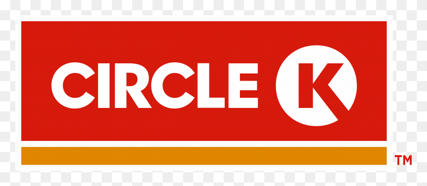5000x1968 Логотип Circle K Tm Прозрачный Логотип Circle K, Символ, Товарный Знак, Текст Hd Png Скачать