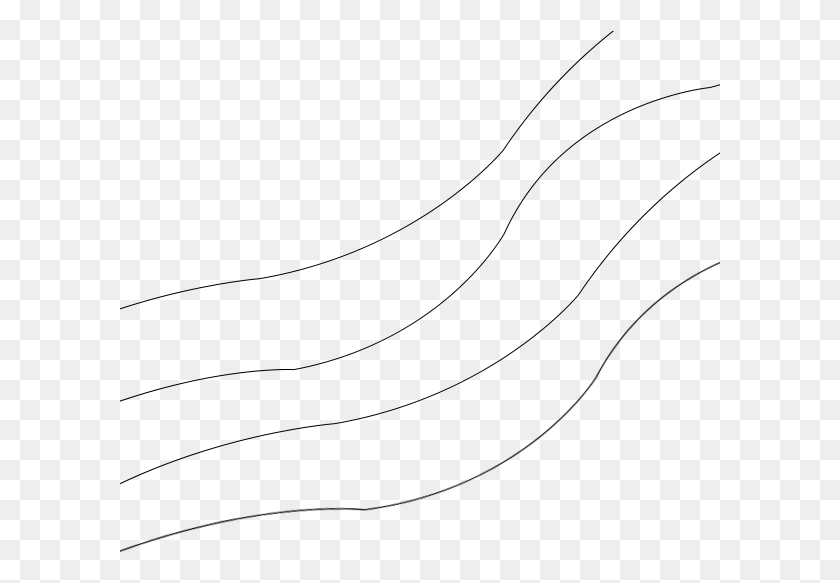 601x523 Circle Lines Outline Aesthetic Square Black White Line Art, Gray, World Of Warcraft HD PNG Download