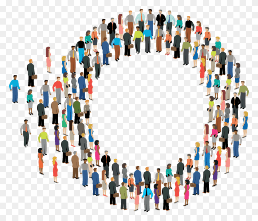 1181x1000 Circle Of People Minorities Graphic, Person, Human, Crowd HD PNG Download