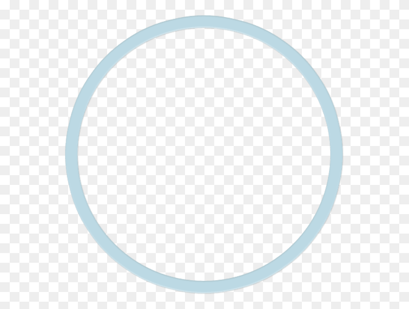 573x575 Circle Outer Lightblue Circle, Moon, Outer Space, Night HD PNG Download