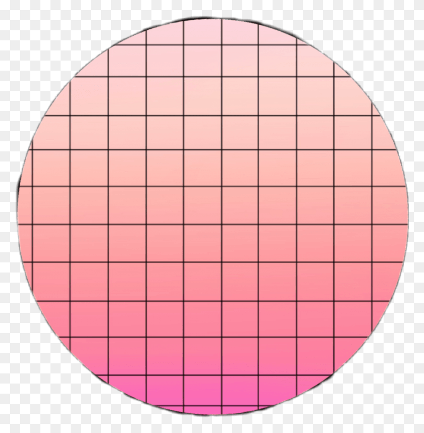 1024x1048 Circle Pink Square Grid Ombre White Boarder Circle, Pattern, Balloon, Ball HD PNG Download