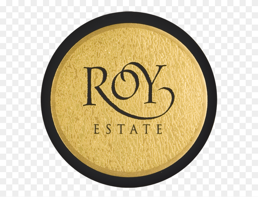 577x581 Circle Roy Estate, Золото, Текст, Символ Hd Png Скачать