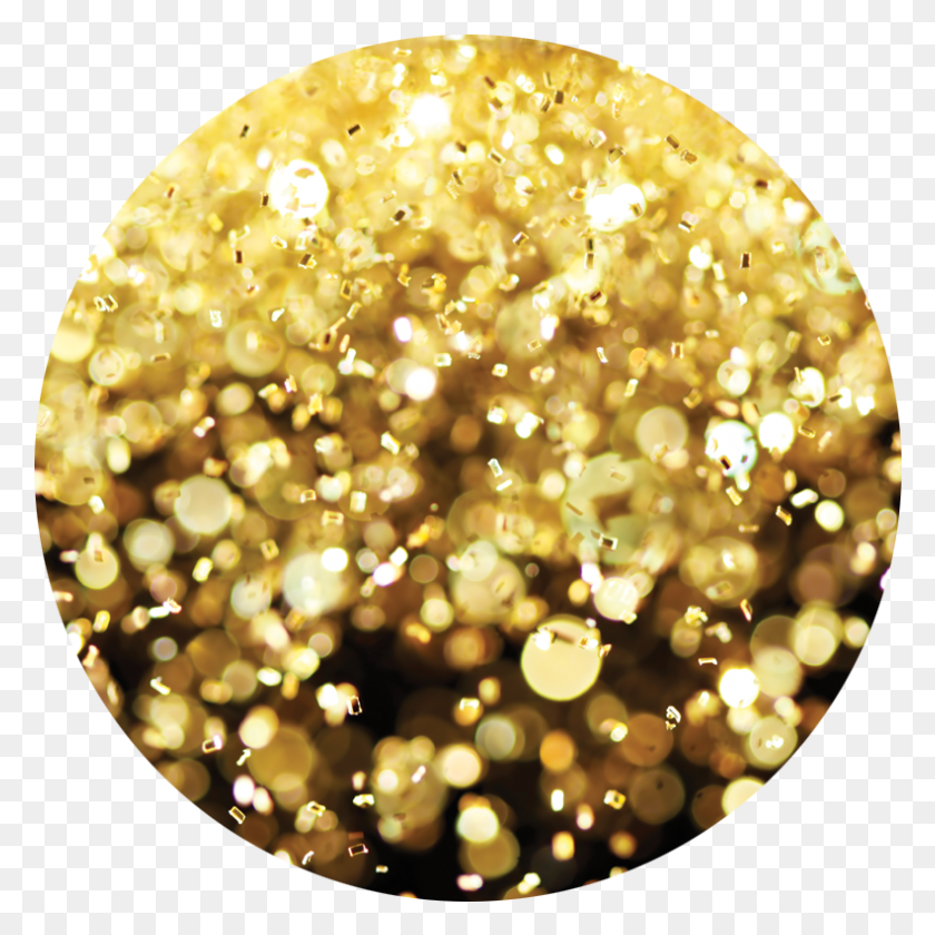 791x791 Circle Transparent Gold Glitter Gold Glitter Circle, Lamp, Light, Gold HD PNG Download
