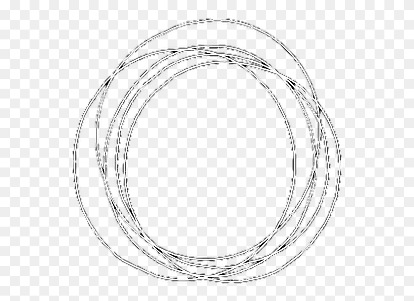 557x551 Circle Tumblr Circle Overlay, Whip, Wire, Bracelet HD PNG Download