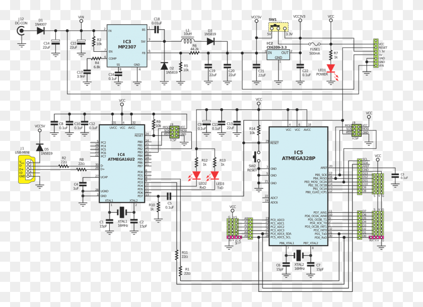1280x904 Circuits Electronics Atmel Circuit Layout, Floor Plan, Diagram, Scoreboard HD PNG Download